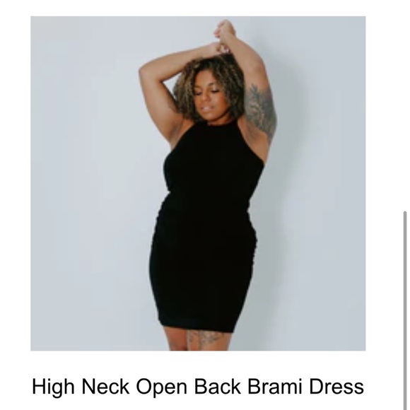 NWT - High Neck Open Back Brami Dress
Black / XS - Picture 2 of 3